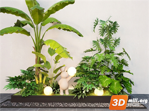 Mini Garden Skp Files 